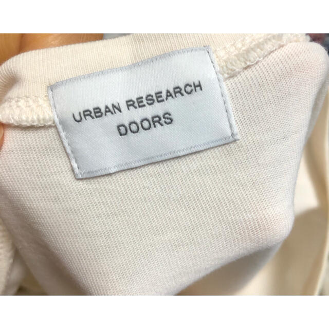 URBAN RESEARCH DOORS(アーバンリサーチドアーズ)の【URBAN RESEARCH DOORS 】ロゴプリントTシャツ メンズのトップス(Tシャツ/カットソー(半袖/袖なし))の商品写真