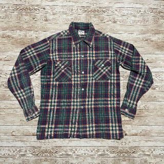 ドゥニーム(DENIME)のDenime Workersドゥニーム チェック 長袖ネルシャツ(シャツ)