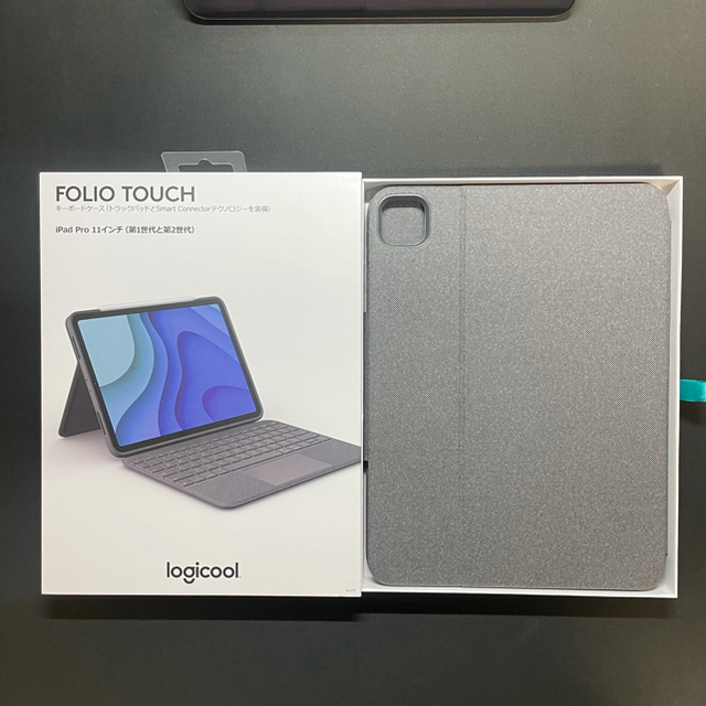 Apple(アップル)のfolio touch keyboard ipad pro 11, air 4 スマホ/家電/カメラのスマホアクセサリー(iPadケース)の商品写真