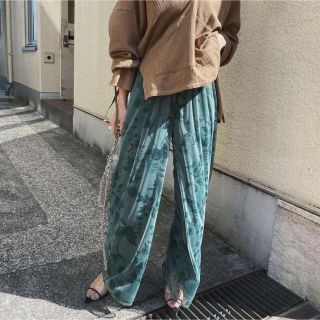 アメリヴィンテージ(Ameri VINTAGE)のアメリヴィンテージ ベネットシアーパンツ(カジュアルパンツ)