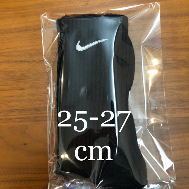 NIKE(ナイキ)の【新品未使用】NIKE  1足 靴下 ブラック 25.0cm〜27.0cm メンズのレッグウェア(ソックス)の商品写真