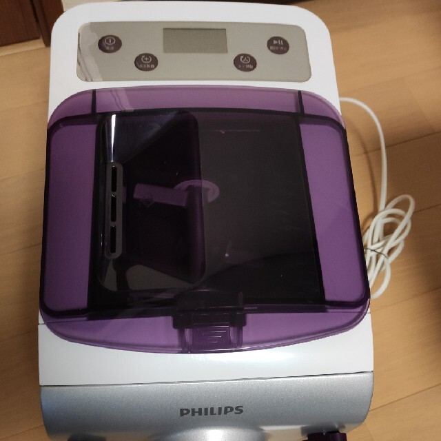 調理機器PHILIPS ヌードルメーカー HR2369/01＋平麺アタッチメント二個付