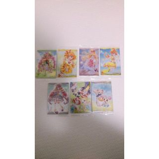 プリキュアウエハース カード7枚セット(カード)
