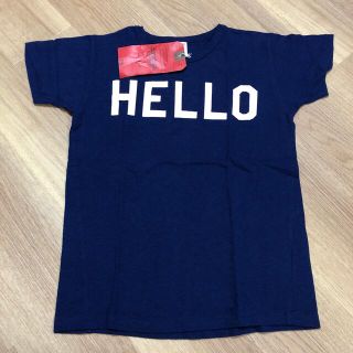 デニムダンガリー(DENIM DUNGAREE)のデニム&ダンガリー　HELLO Tシャツ　160(Tシャツ/カットソー)