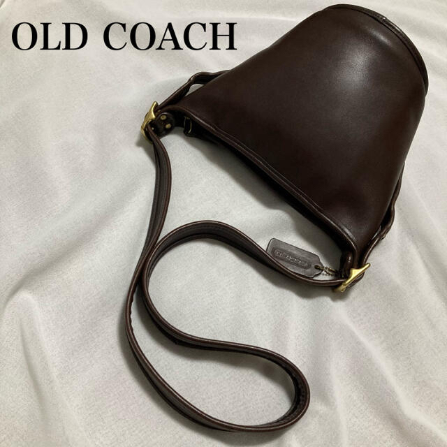 COACH(コーチ)の【美品】オールドコーチ　ミニバケツ　OLD COACH　ショルダーバッグ　バケツ レディースのバッグ(ショルダーバッグ)の商品写真