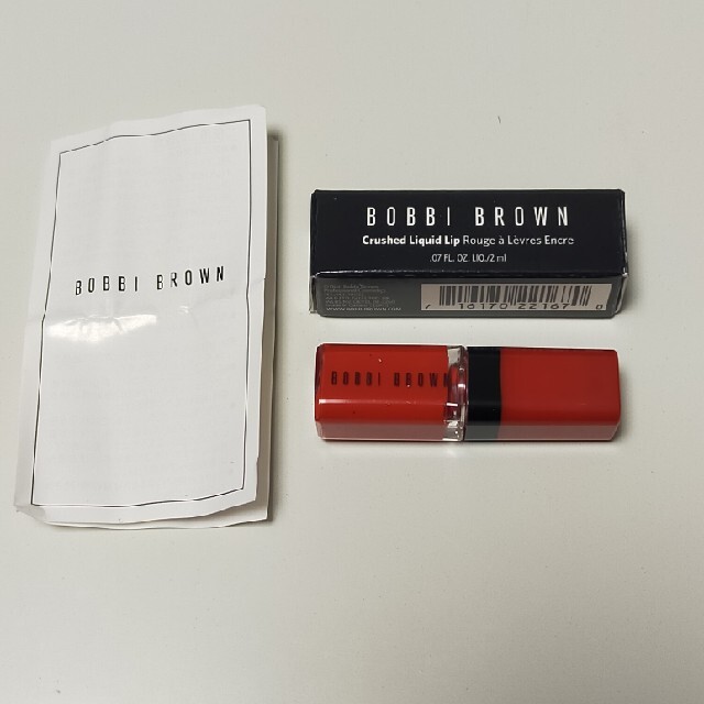 BOBBI BROWN(ボビイブラウン)のBOBBI BROWN　クラッシュドリキッドリップ　02ビッグアップル コスメ/美容のベースメイク/化粧品(リップグロス)の商品写真