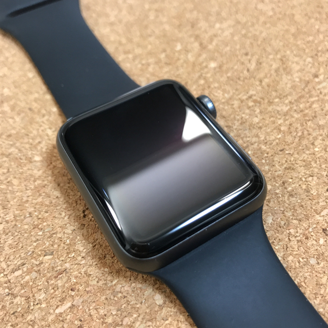 Apple Watch series 3 アップルウォッチスペースグレイ 42m