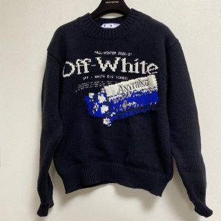 オフホワイト(OFF-WHITE)のオフホワイト　ニット(ニット/セーター)