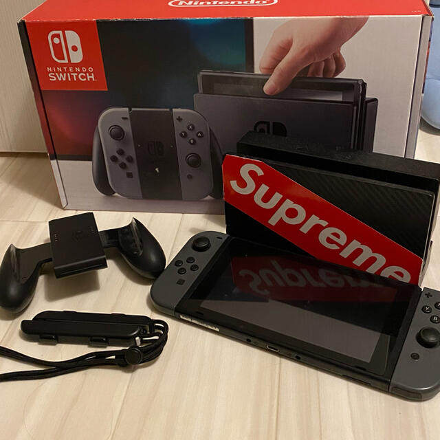 Nintendo Switch JOY-CON グレー 本体  HAC-S-KA