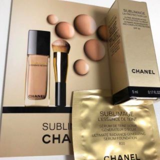 シャネル(CHANEL)のCHANEL　シャネルサンプル　サブリマージュレサンスドゥタン(ファンデーション)