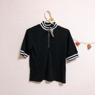 ウィゴー(WEGO)の黒　ブラック　半袖　夏服　無地　タグ付き(Tシャツ(半袖/袖なし))