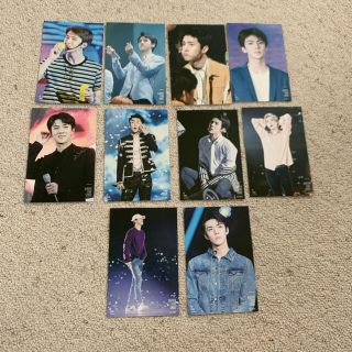 EXO ポストカード　グッズ　セフン　Sehun (アイドルグッズ)