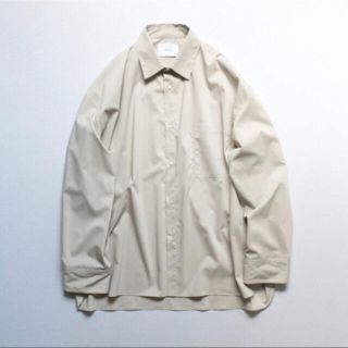 サンシー(SUNSEA)のstein 19aw OVERSIZED DOWN PAT SHIRT(シャツ)