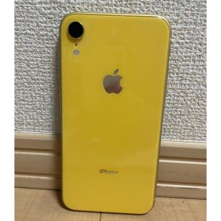 アップル(Apple)の【dounaga様専用】iphone XR 64G イエロー simフリー(スマートフォン本体)