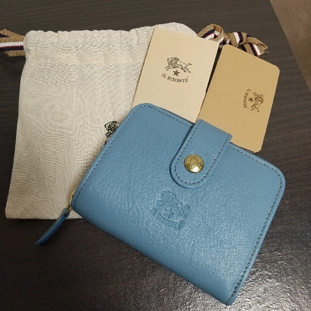 新品 イルビゾンテ 本革 レザー ウォレット 財布 限定カラー ズッケロ