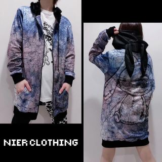 【未開封】NieR うさ耳LONG ZIP PARKA(パーカー)