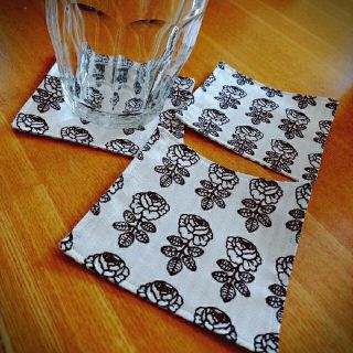 marimekko❁ヴィヒキルースピックルースコースター3set(キッチン小物)