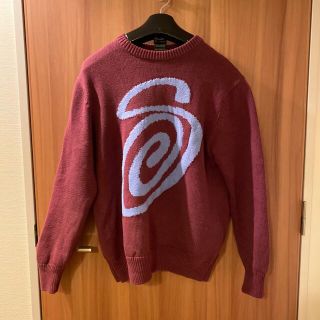 ステューシー(STUSSY)のstussy curly S sweater (ニット/セーター)