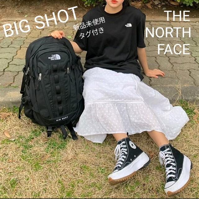 The North Face ビッグショット　リュック　白