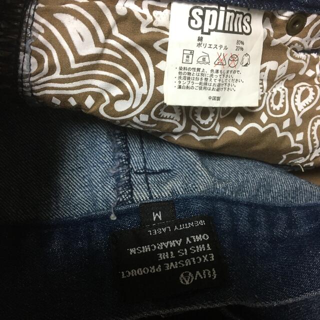 SPINNS(スピンズ)のfuva　メンズ　ダメージジーンズ　 メンズのパンツ(デニム/ジーンズ)の商品写真