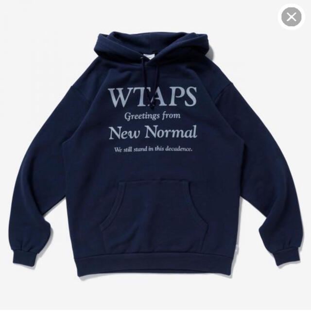 定番  - W)taps 【売り切り】Wtaps ネイビー XL  04 NOMAL NEW パーカー