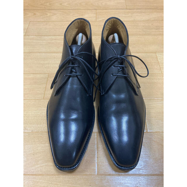 ロブス LOBB’S チャッカブーツ MADE IN ITALY 革靴