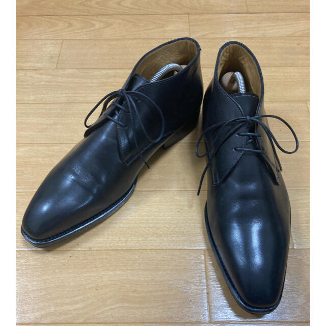 ロブス LOBB’S チャッカブーツ MADE IN ITALY 革靴