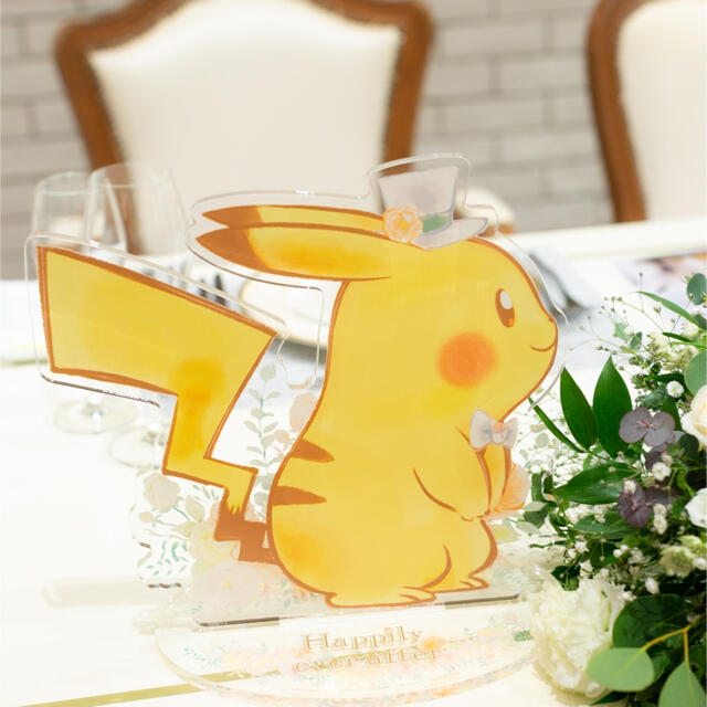ポケモンブライダル ピカチュウアクリルボード ポケモンブライダル ピカチュウアクリルボード