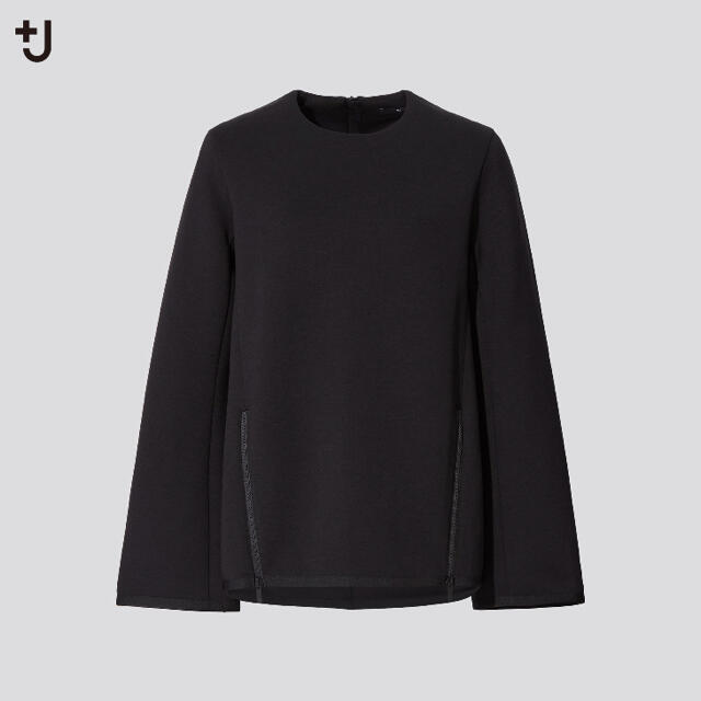 UNIQLO ＋J  ドライスウェットクルーネックシャツ　黒　XL