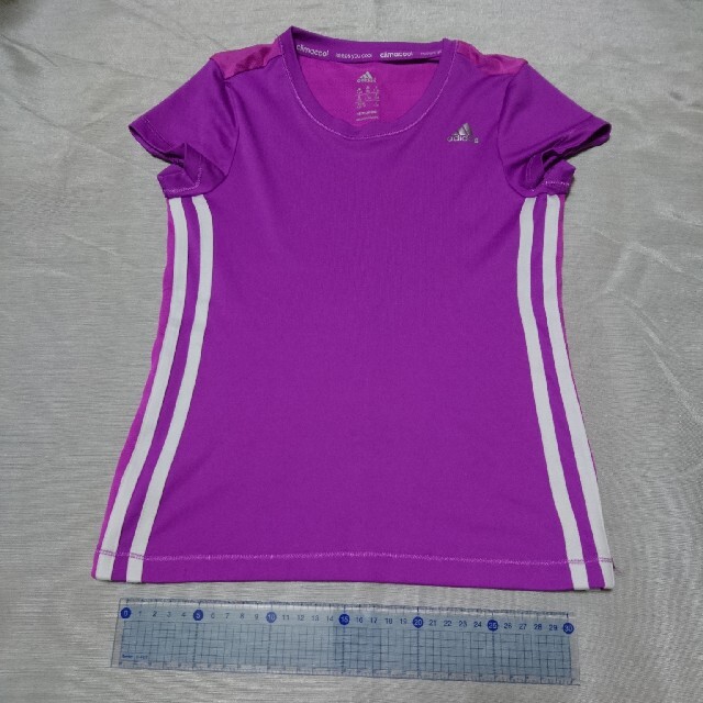 adidas(アディダス)のadidas Tシャツ クライマクール 120-130 キッズ/ベビー/マタニティのキッズ服女の子用(90cm~)(Tシャツ/カットソー)の商品写真