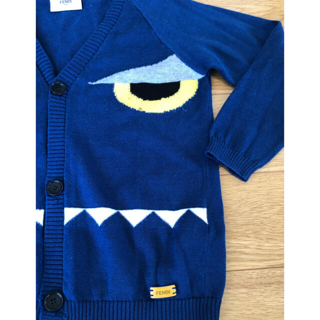 FENDI(フェンディ)のFendiカーディガン キッズ/ベビー/マタニティのキッズ服男の子用(90cm~)(カーディガン)の商品写真