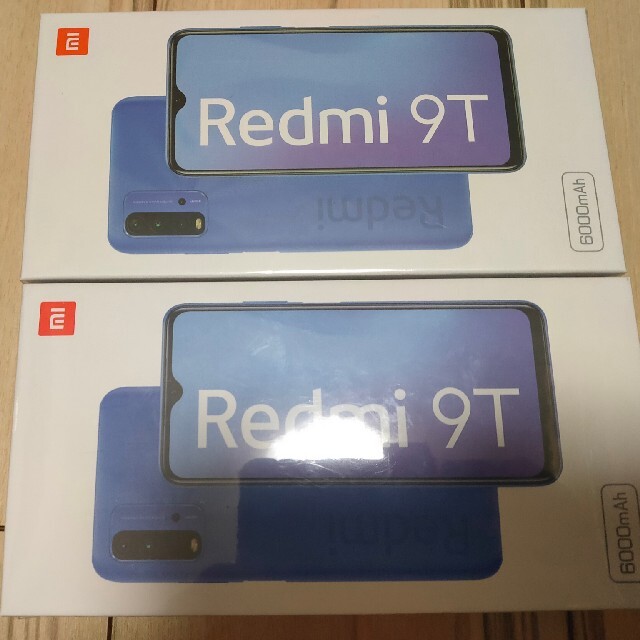 SIMフリー【新品未開封】Xiaomi Redmi 9T カーボングレー ２台セット