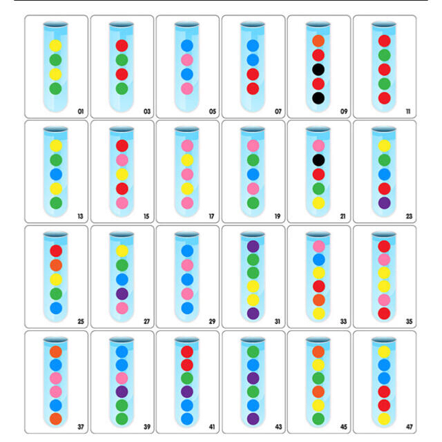 色合わせ 試験管 マッチング ペアリング ボール パズル あけ移しの通販 by Rose【知育・幼児教育】|ラクマ