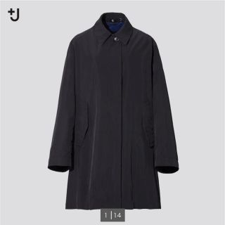 ジルサンダー(Jil Sander)の【ユニクロ】UNIQLO オーバーサイズライトコート +J ジルサンダー M(スプリングコート)