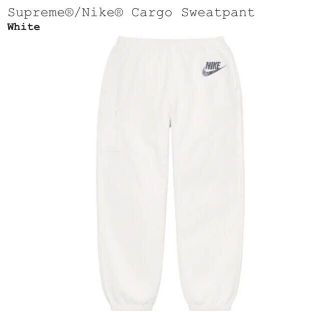 シュプリーム(Supreme)のSupreme Nike Cargo Sweatpant 白 S(その他)