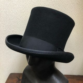 ニューヨークハット(NEW YORK HAT)の良品 USA製ニューヨークハット シルクハット M(ハット)