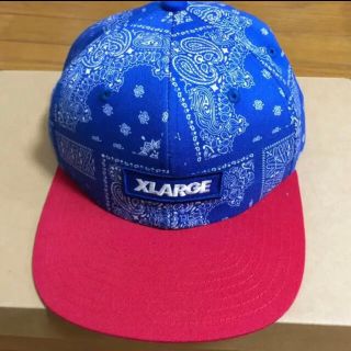 エクストララージ(XLARGE)のXLARGE  ペーズリー柄キャップ(キャップ)