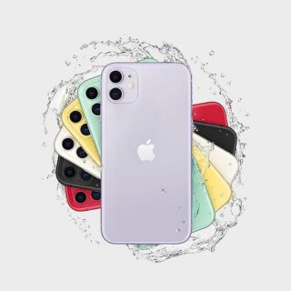 アップル(Apple)のiPhone11 黒　画面割れ　クラゲ様専用(スマートフォン本体)