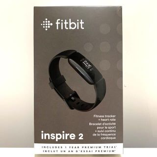 fitbit inspire2 BLACK 新品未開封(トレーニング用品)