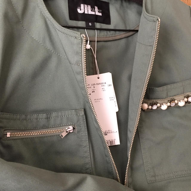 JILL by JILLSTUART(ジルバイジルスチュアート)のノーカラージャケット レディースのジャケット/アウター(ノーカラージャケット)の商品写真