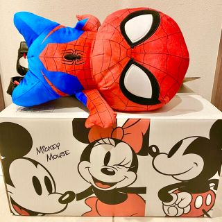 マーベル(MARVEL)の【新品未使用】スパイダーマン リュック　キャプテンアメリカ 缶バッチ(リュックサック)