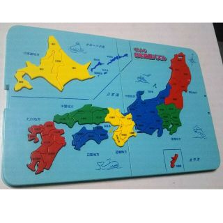 くもんの日本地図パズル(知育玩具)