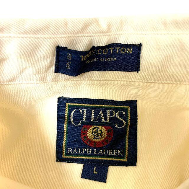 CHAPS(チャップス)の80s チャップス ラルフローレン ボタンダウン 長袖シャツ L ゆるだぼ  メンズのトップス(シャツ)の商品写真