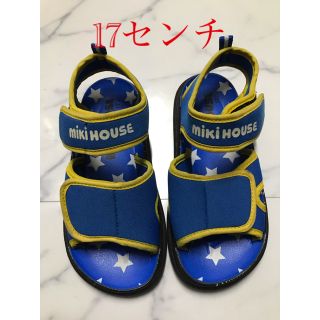 ミキハウス(mikihouse)のミキハウス　サンダル　17センチ　17cm(サンダル)