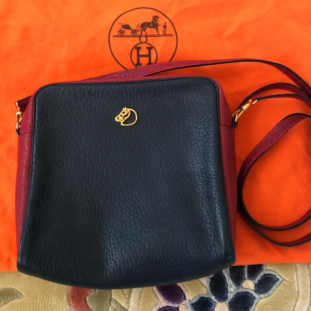 HERMES ヴィンテージ　エルメス　ジョッキー　ポシェット