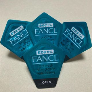 ファンケル(FANCL)のディープクリア　洗顔パウダーa  4個(洗顔料)