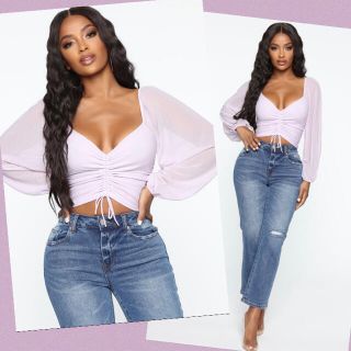 フォーエバートゥエンティーワン(FOREVER 21)のUSインポート♡fashion nova♡トップス(カットソー(長袖/七分))