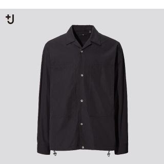 ユニクロ(UNIQLO)のスーピマコットンオーバーサイズシャツブルゾン(シャツ)