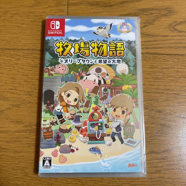 牧場物語 オリーブタウンと希望の大地 Switch エンタメ/ホビーのゲームソフト/ゲーム機本体(家庭用ゲームソフト)の商品写真