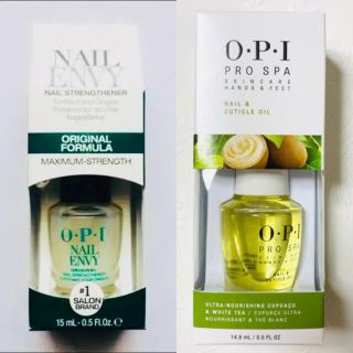 オーピーアイ(OPI)のOPIネイルエンビーオリジナル15mlとプロスパキューティクルオイル14.8ml(ネイルケア)